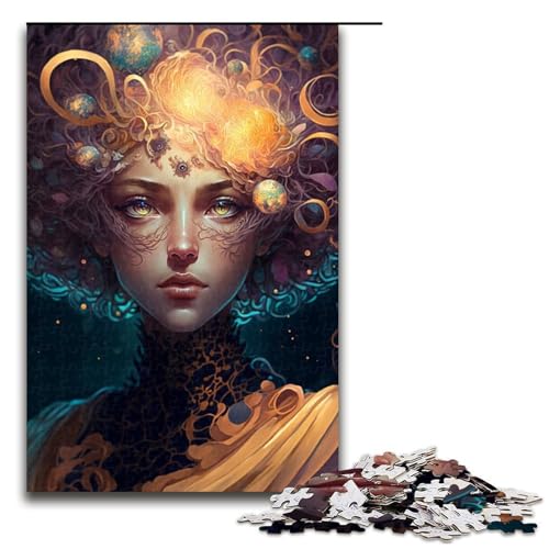 1000-teiliges Puzzle für Erwachsene, Schönheitsmädchen, Puzzle für Lernspiele, Herausforderung, Spielzeug, Kunstwerk, Geschenk, 1000 PCS 1000-teiliges Puzzle für Erwachsene, Schönheitsmädchen, Puzzle für Lernspiele, Herausforderung, Spielzeug, Kunstwerk, Geschenk, 1000 PCS von ouynngjing