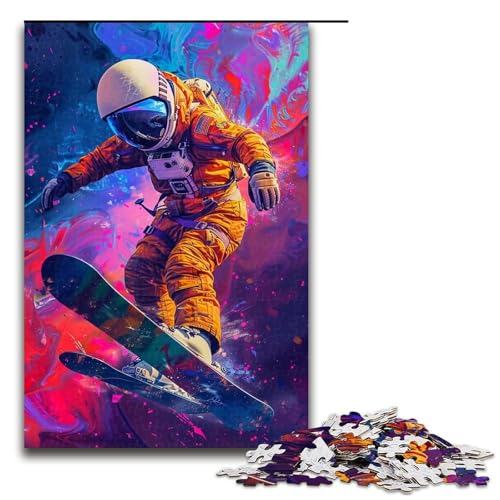 1000-teiliges Puzzle für Erwachsene, Snowboard-Puzzle für Lernspiele, Herausforderung, Spielzeug, Kunstwerk, Geschenk, 1000 PCS 1000-teiliges Puzzle für Erwachsene, Snowboard-Puzzle für Lernspiele, Herausforderung, Spielzeug, Kunstwerk, Geschenk, 1000 PCS von ouynngjing