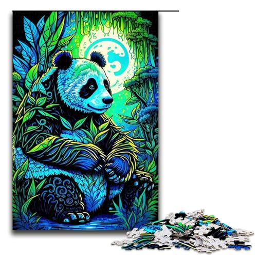 1000-teiliges Puzzle für Erwachsene, Tier-Panda-Puzzle, praktisches Spiel, 1000 Teile 1000-teiliges Puzzle für Erwachsene, Tier-Panda-Puzzle, praktisches Spiel, 1000 Teile von ouynngjing