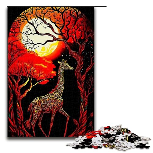 1000-teiliges Puzzle für Erwachsene, Tierpuzzle, praktisches Spiel, 1000 Teile von ouynngjing