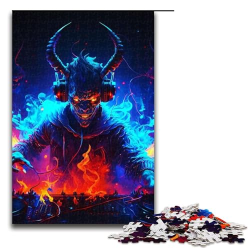 1000-teiliges Puzzle für Erwachsene, Traum-Eule, Puzzle für Lernspiele, Herausforderung, Spielzeug, Kunstwerk, Geschenk, 1000 PCS 1000-teiliges Puzzle für Erwachsene, Traum-Eule, Puzzle für Lernspiele, Herausforderung, Spielzeug, Kunstwerk, Geschenk, 1000 PCS von ouynngjing