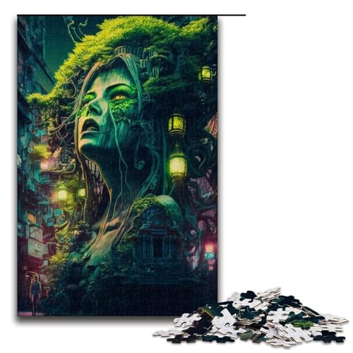 1000-teiliges Puzzle für Erwachsene, Verde Chaotica3, Puzzle für Lernspiele, Herausforderung, Spielzeug, Kunstwerk, Geschenk, 1000 PCS 1000-teiliges Puzzle für Erwachsene, Verde Chaotica3, Puzzle für Lernspiele, Herausforderung, Spielzeug, Kunstwerk, Geschenk, 1000 PCS von ouynngjing