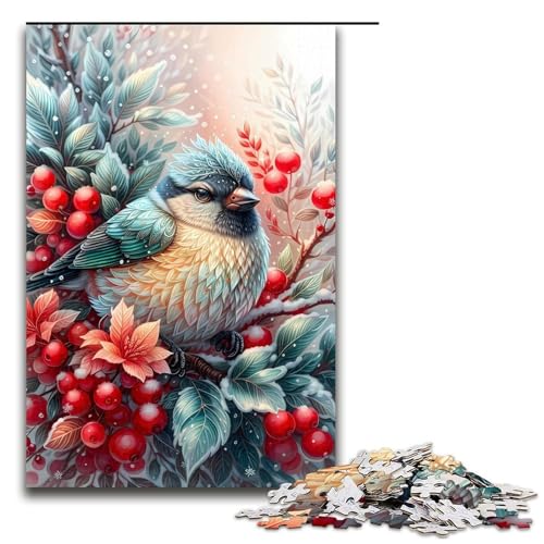 1000-teiliges Puzzle für Erwachsene, das rote Vogel-Puzzle, praktisches Spiel, 1000 Teile 1000-teiliges Puzzle für Erwachsene, das rote Vogel-Puzzle, praktisches Spiel, 1000 Teile von ouynngjing