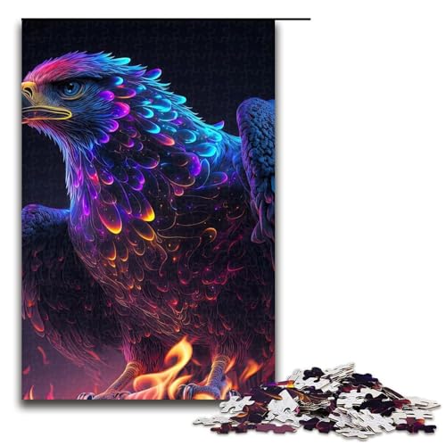1000-teiliges Puzzle für Erwachsene, magischer Adler, Puzzle für Lernspiele, Herausforderung, Spielzeug, Kunstwerk, Geschenk, 1000 PCS 1000-teiliges Puzzle für Erwachsene, magischer Adler, Puzzle für Lernspiele, Herausforderung, Spielzeug, Kunstwerk, Geschenk, 1000 PCS von ouynngjing