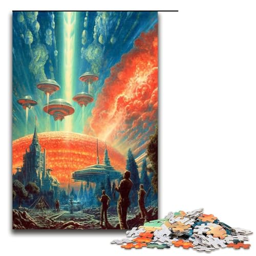 1000-teiliges Puzzle für Erwachsene „Martian_Mayhem_“ Puzzle für Kinder, Holzpuzzle, Lernspiel für Erwachsene, 1000 Teile 1000-teiliges Puzzle für Erwachsene „Martian_Mayhem_“ Puzzle für Kinder, Holzpuzzle, Lernspiel für Erwachsene, 1000 Teile von ouynngjing