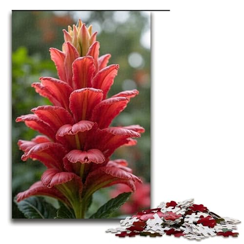 1000-teiliges Puzzle für Erwachsene Dattelblumen-Rascheln Holzpuzzle Lernspiel für Erwachsene Herausforderungsspielzeug 1000 Teile (75 x 50 cm) von ouynngjing