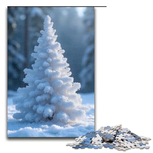 1000-teiliges Puzzle für Erwachsene Frostkristall-Puzzle praktisches Spiel 1000 Teile (75 x 50 cm) von ouynngjing
