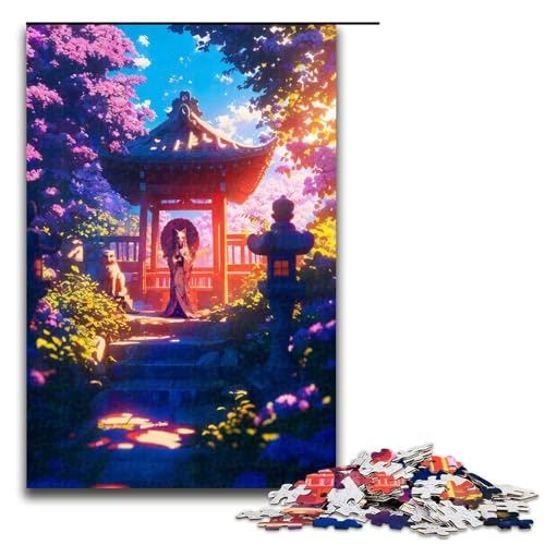 1000 teiliges Puzzle für Erwachsene Guting Ninja Puzzle anspruchsvolles Spiel EIN Kunstwerk geeignet für Jugendliche ab 14 Jahren 1000 Teile (75 x 50 cm) von ouynngjing