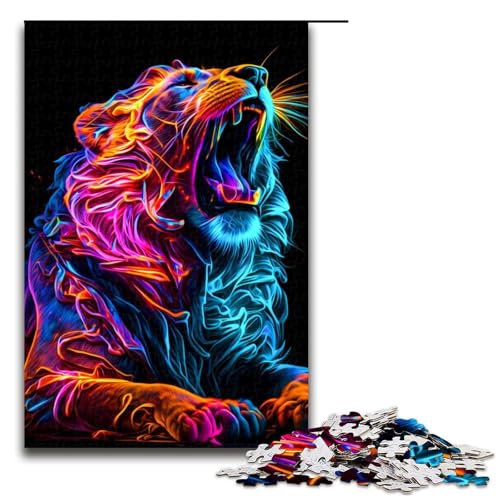 1000-teiliges Puzzle für Erwachsene Lion20 Puzzle Hands-on-Spiel 1000 PCS von ouynngjing