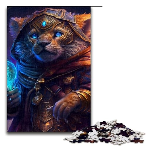 1000-teiliges Puzzle für Erwachsene Löwen-Puzzle, praktisches Spiel, 1000 Teile von ouynngjing