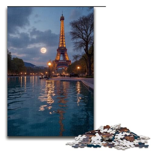 1000-teiliges Puzzle für Erwachsene Mirage-Puzzle für Kinder Holzpuzzle Lernspiel für Erwachsene 1000 Teile (75 x 50 cm) von ouynngjing