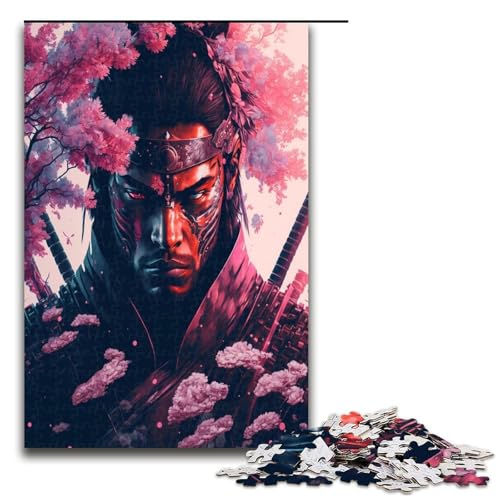 1000 teiliges Puzzle für Erwachsene Ninja Puzzle für Erwachsene Holzpuzzle anspruchsvolles Spiel 1000 Teile (75 x 50 cm) von ouynngjing