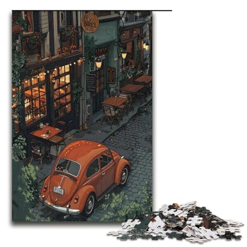 1000 teiliges Puzzle für Erwachsene Straßenbahn Spiel Puzzles ganze Familie 1000 PCS (38x26cm) von ouynngjing