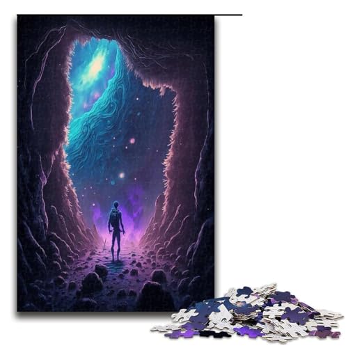 1000 teiliges Puzzle für Erwachsene magisches Universum Puzzle Geschenke Geburtstagsgeschenke für Teenager ab 14 Jahren 1000 Teile (75 x 50 cm) von ouynngjing