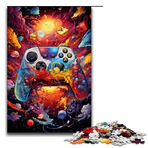 1000-teiliges Puzzle mit Gamecontroller, Holzpuzzle, Lernspiele, Heimdekoration, 1000 Teile 1000-teiliges Puzzle mit Gamecontroller, Holzpuzzle, Lernspiele, Heimdekoration, 1000 Teile von ouynngjing