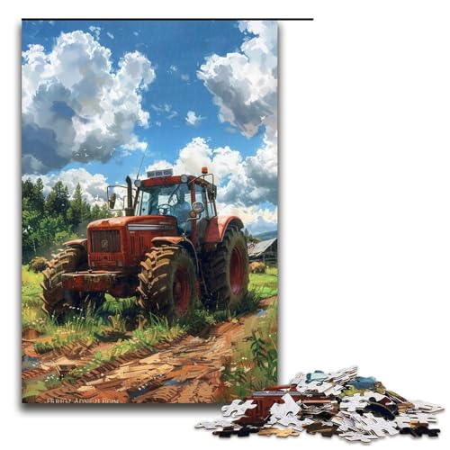 1000-teiliges Puzzle mit landwirtschaftlichen Traktoren, Holzpuzzle, Lernspiele, Heimdekoration, 1000 Teile 1000-teiliges Puzzle mit landwirtschaftlichen Traktoren, Holzpuzzle, Lernspiele, Heimdekoration, 1000 Teile von ouynngjing
