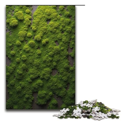 1000-teiliges Puzzlespiel mit Mooswandflecken für Erwachsene geeignet für Paare und Teenager ab 14 Jahren 1000 Teile (38 x 26 cm) von ouynngjing