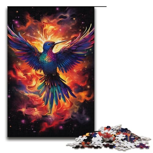 1000-teiliges farbenfrohes Kolibri-Puzzle. Lustiges Puzzle für die Familie. Tolles Geschenk für Anime-Fans. 1000-teiliges Geschenk für Erwachsene 1000-teiliges farbenfrohes Kolibri-Puzzle. Lustiges Puzzle für die Familie. Tolles Geschenk für Anime-Fans. 1000-teiliges Geschenk für Erwachsene von ouynngjing