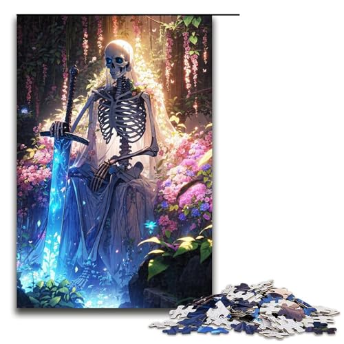 1000teiliges Fallen QueenPuzzle für Erwachsene unmögliches Puzzle zum Stressabbau für Teenager ab 14 Jahren 1000 Teile (75 x 50 cm) von ouynngjing
