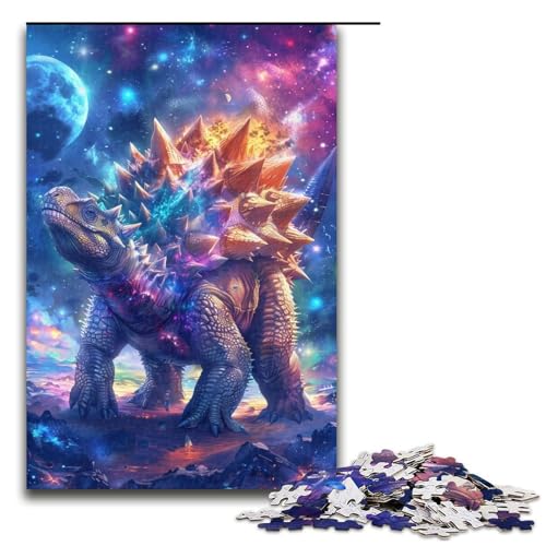 1000teiliges Puzzle für Erwachsene DinosaurierPuzzle praktisches Spiel 1000 Teile (75 x 50 cm) von ouynngjing