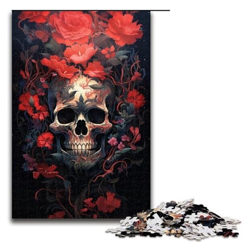 1000teiliges Puzzle mit bunten Wolken Holzpuzzle Lernspiele Heimdekoration 1000 Teile (75 x 50 cm) von ouynngjing
