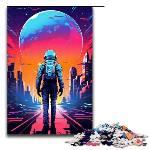 1000teiliges TraumAstronautenPuzzle für Erwachsene unmögliches Puzzle zum Stressabbau für Teenager ab 14 Jahren 1000 Teile (75 x 50 cm) von ouynngjing