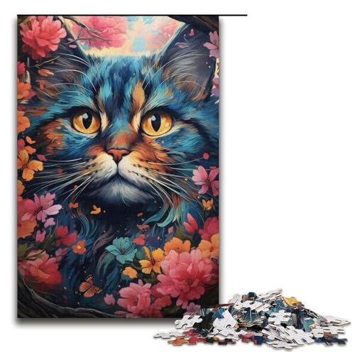 Cherry_Blossom_cat Holzpuzzle für Erwachsene Holzpuzzle 1000 Teile Kreatives Geschenk für Jugendliche und Erwachsene Cherry_Blossom_cat Holzpuzzle für Erwachsene Holzpuzzle 1000 Teile Kreatives Geschenk für Jugendliche und Erwachsene von ouynngjing