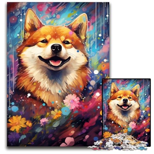 Die farbenfrohe Psychedelia von Galaxy Shiba Inu Puzzle 1000 Teile für Erwachsene Holzpuzzle für Erwachsene Denkspiel Interaktives Familienspiel Geeignet für alle Altersgruppen + 1000 PCS (75 x 50 cm) Die farbenfrohe Psychedelia von Galaxy Shiba Inu Puzzle 1000 Teile für Erwachsene Holzpuzzle für Erwachsene Denkspiel Interaktives Familienspiel Geeignet für alle Altersgruppen + 1000 PCS (75 x 50 cm) von ouynngjing