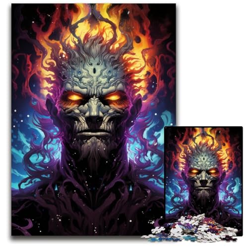 Puzzle „Gott des Universums 1000 Teile Holzpuzzle Weihnachten Halloween Ostern Neujahr 1000 Teile (38 x 26 cm) von ouynngjing