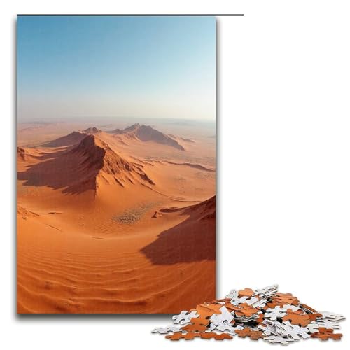 Puzzle 1000 Teile für Erwachsene Wüstenpuzzle praktisches Spiel einzigartige Heimdekoration und Geschenke 1000 Teile (75 x 50 cm) von ouynngjing