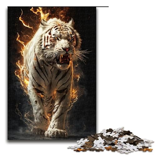 Puzzle für Erwachsene, 1000 Teile, Art Tigers, Puzzle, Lernspiele für Zuhause, DIY-Spielzeug, tolles Geschenk für Spiele, 1000 Teile Puzzle für Erwachsene, 1000 Teile, Art Tigers, Puzzle, Lernspiele für Zuhause, DIY-Spielzeug, tolles Geschenk für Spiele, 1000 Teile von ouynngjing