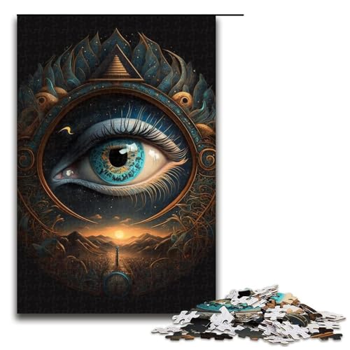 Puzzle für Erwachsene, 1000 Teile, Auge von Ägypten, Holzpuzzle, 1000 Teile Puzzle für Erwachsene, 1000 Teile, Auge von Ägypten, Holzpuzzle, 1000 Teile von ouynngjing
