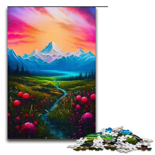 Puzzle für Erwachsene, 1000 Teile, Berglandschaft, Naturpuzzle, Lernspiele für Zuhause, DIY-Spielzeug, tolles Geschenk für Spiele, 1000 Teile Puzzle für Erwachsene, 1000 Teile, Berglandschaft, Naturpuzzle, Lernspiele für Zuhause, DIY-Spielzeug, tolles Geschenk für Spiele, 1000 Teile von ouynngjing