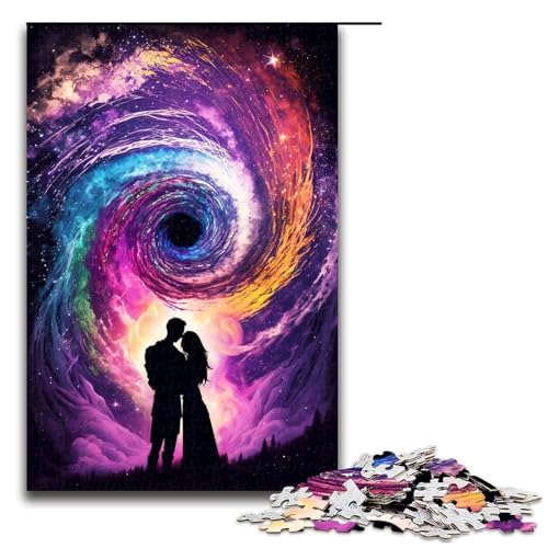 Puzzle für Erwachsene, 1000 Teile, Black Hole Romance, jedes Teil ist einzigartig – anspruchsvolles Familienspiel, 1000 Teile Puzzle für Erwachsene, 1000 Teile, Black Hole Romance, jedes Teil ist einzigartig – anspruchsvolles Familienspiel, 1000 Teile von ouynngjing