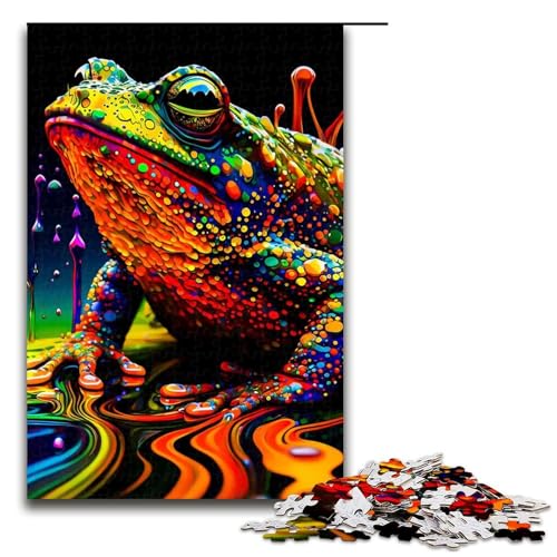 Puzzle für Erwachsene, 1000 Teile, Frosch1, Geburtstagsgeschenk, Geschenke für Teenager ab 14 Jahren, 1000 Teile von ouynngjing