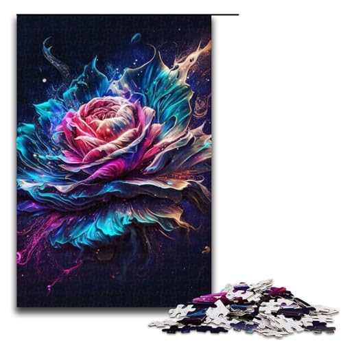 Puzzle für Erwachsene, 1000 Teile, Galaxy Rose, Puzzle, Lernspiele für Zuhause, DIY-Spielzeug, tolles Geschenk für Spiele, 1000 Teile Puzzle für Erwachsene, 1000 Teile, Galaxy Rose, Puzzle, Lernspiele für Zuhause, DIY-Spielzeug, tolles Geschenk für Spiele, 1000 Teile von ouynngjing