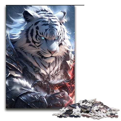 Puzzle für Erwachsene, 1000 Teile, Graufang-Tiger, Puzzle, Lernspiele für Zuhause, DIY-Spielzeug, tolles Geschenk für Spiele, 1000 Teile Puzzle für Erwachsene, 1000 Teile, Graufang-Tiger, Puzzle, Lernspiele für Zuhause, DIY-Spielzeug, tolles Geschenk für Spiele, 1000 Teile von ouynngjing