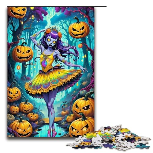Puzzle für Erwachsene, 1000 Teile, Halloween-Ballett, 1 Puzzle, jedes Teil ist einzigartig – anspruchsvolles, unterhaltsames Familienspiel, 1000 Teile Puzzle für Erwachsene, 1000 Teile, Halloween-Ballett, 1 Puzzle, jedes Teil ist einzigartig – anspruchsvolles, unterhaltsames Familienspiel, 1000 Teile von ouynngjing