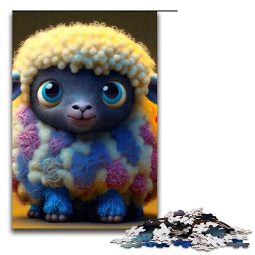 Puzzle für Erwachsene, 1000 Teile, Happy Sheep, Puzzle, Lernspiele für Zuhause, DIY-Spielzeug, tolles Geschenk für Spiele, 1000 Teile Puzzle für Erwachsene, 1000 Teile, Happy Sheep, Puzzle, Lernspiele für Zuhause, DIY-Spielzeug, tolles Geschenk für Spiele, 1000 Teile von ouynngjing
