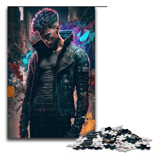 Puzzle für Erwachsene, 1000 Teile, Held der Nacht, Puzzle, Lernspiele für Zuhause, DIY-Spielzeug, tolles Geschenk für Spiele, 1000 Teile Puzzle für Erwachsene, 1000 Teile, Held der Nacht, Puzzle, Lernspiele für Zuhause, DIY-Spielzeug, tolles Geschenk für Spiele, 1000 Teile von ouynngjing