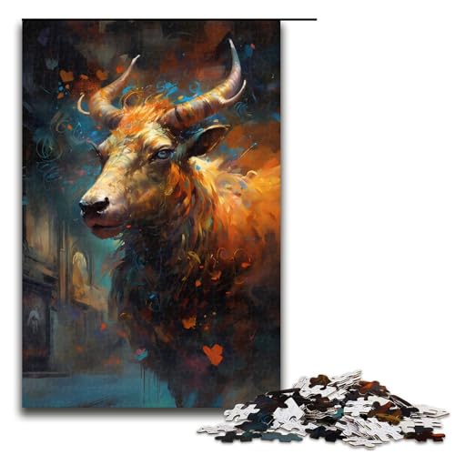 Puzzle für Erwachsene, 1000 Teile, Kuh-Puzzle, Lernspiele für Zuhause, DIY-Spielzeug, tolles Geschenk für Spiele, 1000 Teile Puzzle für Erwachsene, 1000 Teile, Kuh-Puzzle, Lernspiele für Zuhause, DIY-Spielzeug, tolles Geschenk für Spiele, 1000 Teile von ouynngjing