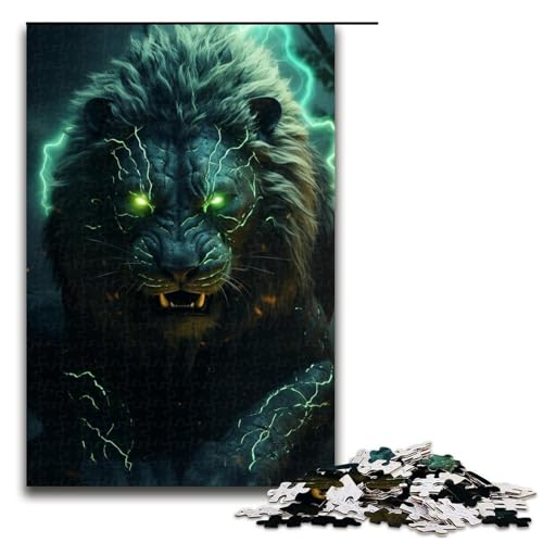 Puzzle für Erwachsene, 1000 Teile, Lightning Lions, Puzzle, Lernspiele für Zuhause, DIY-Spielzeug, tolles Geschenk für Spiele, 1000 Teile Puzzle für Erwachsene, 1000 Teile, Lightning Lions, Puzzle, Lernspiele für Zuhause, DIY-Spielzeug, tolles Geschenk für Spiele, 1000 Teile von ouynngjing