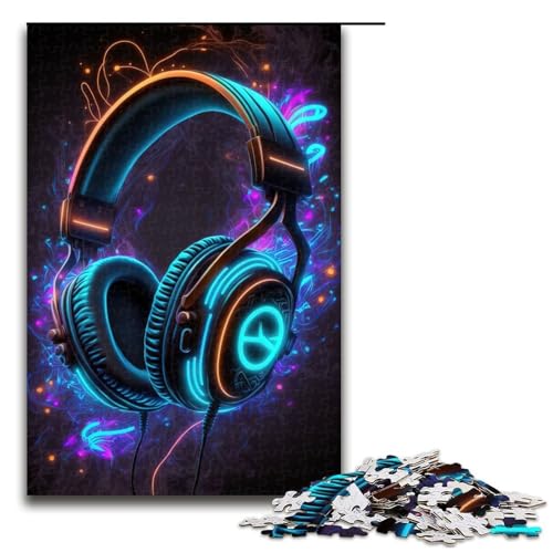 Puzzle für Erwachsene, 1000 Teile, Live-Musik, Neon4, Geburtstagsgeschenk, Geschenke für und Teenager ab 14 Jahren, 1000 Teile Puzzle für Erwachsene, 1000 Teile, Live-Musik, Neon4, Geburtstagsgeschenk, Geschenke für und Teenager ab 14 Jahren, 1000 Teile von ouynngjing