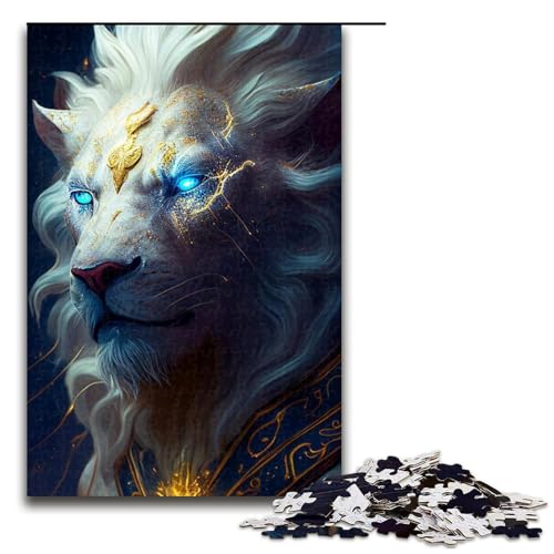 Puzzle für Erwachsene, 1000 Teile, Löwe, Gott des Donners, Holzpuzzle, Lernspiel, Herausforderungsspielzeug, 1000 Teile Puzzle für Erwachsene, 1000 Teile, Löwe, Gott des Donners, Holzpuzzle, Lernspiel, Herausforderungsspielzeug, 1000 Teile von ouynngjing