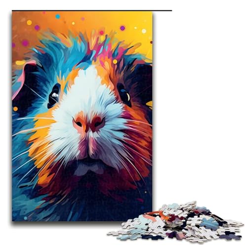 Puzzle für Erwachsene, 1000 Teile, Meerschweinchen-Farbpuzzle, Lernspiele für Zuhause, DIY-Spielzeug, tolles Geschenk für Spiele, 1000 Teile Puzzle für Erwachsene, 1000 Teile, Meerschweinchen-Farbpuzzle, Lernspiele für Zuhause, DIY-Spielzeug, tolles Geschenk für Spiele, 1000 Teile von ouynngjing
