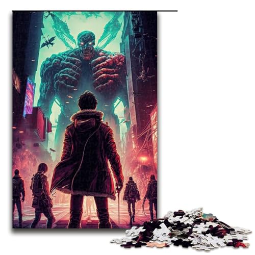 Puzzle für Erwachsene, 1000 Teile, Monster Invasion451, Puzzle, Lernspiele für Zuhause, DIY-Spielzeug, tolles Geschenk für Spiele, 1000 Teile Puzzle für Erwachsene, 1000 Teile, Monster Invasion451, Puzzle, Lernspiele für Zuhause, DIY-Spielzeug, tolles Geschenk für Spiele, 1000 Teile von ouynngjing