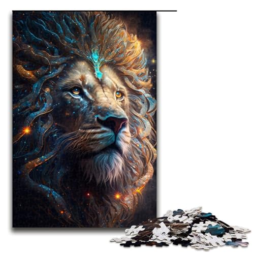 Puzzle für Erwachsene, 1000 Teile, Nebula Lion King1 Puzzle, Holzpuzzle, Lernspiel, Herausforderungsspielzeug, 1000 Teile Puzzle für Erwachsene, 1000 Teile, Nebula Lion King1 Puzzle, Holzpuzzle, Lernspiel, Herausforderungsspielzeug, 1000 Teile von ouynngjing