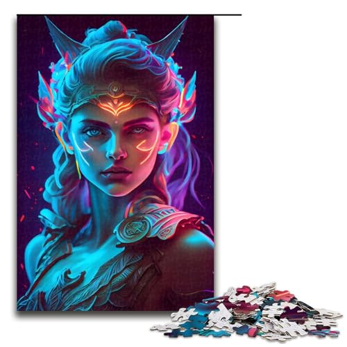 Puzzle für Erwachsene, 1000 Teile, Neon-Artemis-Puzzle, Lernspiele für Zuhause, DIY-Spielzeug, tolles Geschenk für Spiele, 1000 Teile Puzzle für Erwachsene, 1000 Teile, Neon-Artemis-Puzzle, Lernspiele für Zuhause, DIY-Spielzeug, tolles Geschenk für Spiele, 1000 Teile von ouynngjing