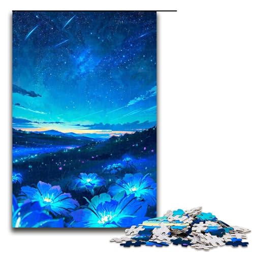 Puzzle für Erwachsene, 1000 Teile, Sternennacht, Holzpuzzle, 1000 Teile Puzzle für Erwachsene, 1000 Teile, Sternennacht, Holzpuzzle, 1000 Teile von ouynngjing