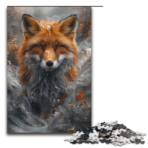 Puzzle für Erwachsene, 1000 Teile, Tierfüchse, Puzzle, Lernspiele für Zuhause, DIY-Spielzeug, tolles Geschenk für Spiele, 1000 Teile von ouynngjing